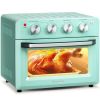 Convection Toaster Oven Air Fryer, Space Saving,  Teal