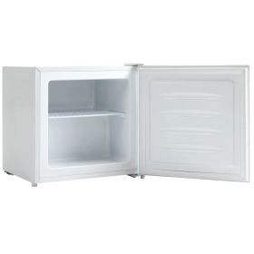 miniCompact Countertop Upright Mini Freezer 1.1 Cu.Ft, White