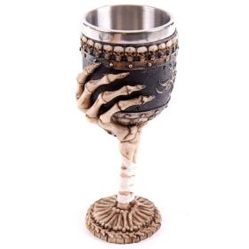 Goblet Cocktail Glass, Ghost Hand Decorative, 1pc,  200ml