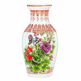 Vintage Painted Vase, Chinese Style, Ceramic, Cocktail Cup, Wine Glass, Summer Drink Cup, 500ml