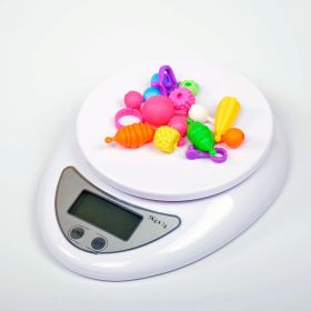 Electronic Scales, 5kg/1g Portable Digital Scale LED Postal Food Balance Measuring Weight Kitchen LED Electronic Scales