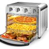 4 Slice Toaster, Convection Air Fryer Oven, Chef Air Fryer Toaster Oven, Oil-Free;  16QT