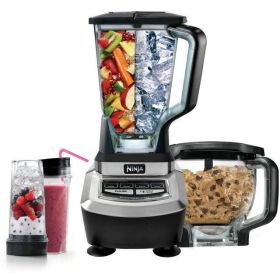 Ninja Supra Kitchen System 72 oz Blender and Food Processor BL780 2 Cups, 2 Pitchers