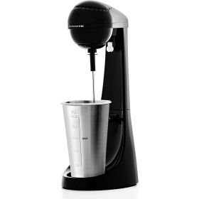 Milkshake Maker Machine 2 Speed with 15.2 oz Stainless Steel Mixing Cup Compact & Easy Clean Drink Mixer Blender for Malted Milk ,Soft