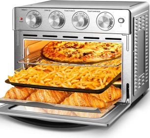 Geek Chef 6 Slice 26QT/26L Air Fryer, Extra Large Toaster Oven, Convection