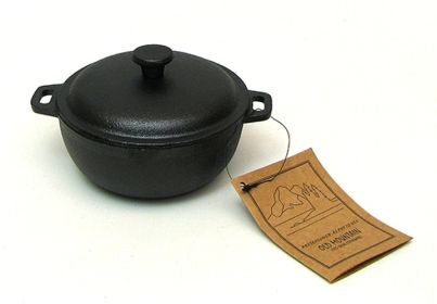 Mini Dutch Oven,  2 Cups, 5"W x 2"D, Old Mountain