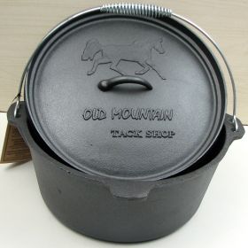 Dutch Oven,  8 qt  no feet, Tack Shop