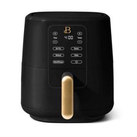 Air Fryer, 3 Qt,  with TurboCrisp Technology, Black,  Sesame by Drew Barrymore