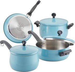 10pc Cookware Set,  120yr Farm Design, Limited Edition, Stainless Steel