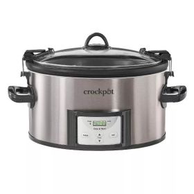 Crock Pot, 7qt, Cook & Carry, Programmable, Easy-Clean, Slow Cooker