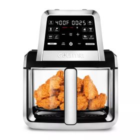 Air Fryer, 7-Qt. Fry 'N Fold Digital with 12 Presets, Black