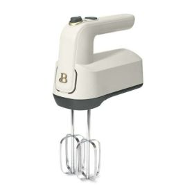 Electric Hand Mixer, 6-Speed, White Icing by Drew Barrymore