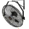 Wall Mount Fan, 18 Inch, 3-speed, High Velocity 4150 CFM, Waterproof Wall Fan, Commercial or Residential