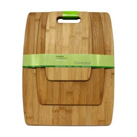 Cutting Board Set, 3-Piece Bamboo,  CB1156, Oceanstar