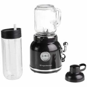 Blender, 300-Watt, Retro Frigidaire Smoothie Maker - Black,  100BLACK, ESMM