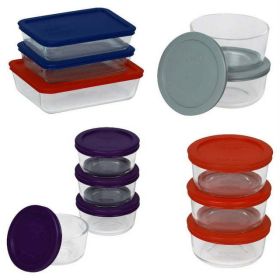 Glass Bakeware Set with Lids, 24 Piece, Simply Store