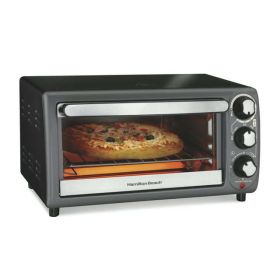 Toaster Oven, Red with Gray Accents, 31146