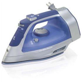 Retractable Cord Iron, Hamilton Beach 19803 Durathon  Blue