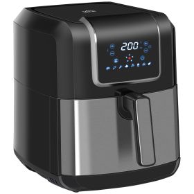 Air Fryer, 1700W 6.9 Quart Air Fryers Oven with Digital Display, 360° Air Circulation, Adjustable Temperature