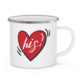 Mug, Say It Soul His Heart, Couples, Enamel, Camping