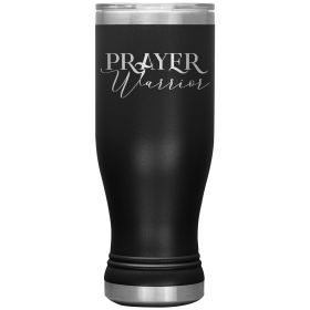 Insulated Tumbler - 20oz, Prayer Warrior, Engraved, Travel Mug