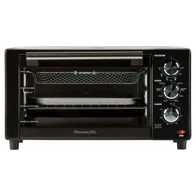 Toaster Oven, XL Air Fryer,  Grill Pan,  Black, 1500 Watts