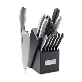 13-Piece Stainless Steel Cutlery Block Set, CUISINART,  Graphix Collection, C77SS-13P