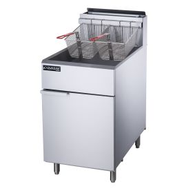 Commercial Fryer, With Five Tube Burner, High Capacity, Natural Gas