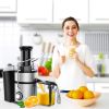 High Juice Yield  Centrifugal Juicer;  Juice Extractor with Extra Large 3inch Feed Chute Filter; Fruits and Vegetables;  Easy to Cl