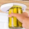 Creative Jar Opener, Under The Cabinet Mount, Self-adhesive, Jar Bottle Opener, Wet Grip, EZ Jar Opener, Single Hand