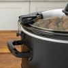 Slow Cooker, 6qt Programmable Cook & Carry  Black