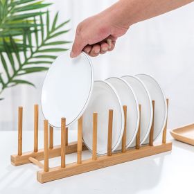 Bamboo Dish Drying Rack,   Stand Drainer Storage (Material: Bamboo)