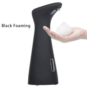 Soap Dispenser, Automatic, Liquid or Foam, Touch Free Dispenser (Color: Black Foam, Ships From: China)