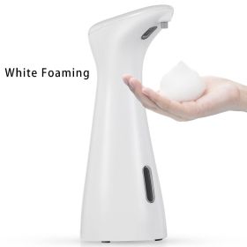 Soap Dispenser, Automatic, Liquid or Foam, Touch Free Dispenser (Color: White Foam, Ships From: China)