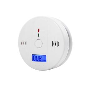 Carbon Monoxide Detector, 6Pcs, CO Poisoning Warning Alarm, Detector, Meter, Kitchen, Fireplace (Color: 1PCS, Ships From: CN)