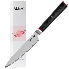 Chef Knife, VG10, Japanese 10Cr15MoV Steel Chefs Knives, Slicing Knife For Meat Vegetable (size: Utility Knife)