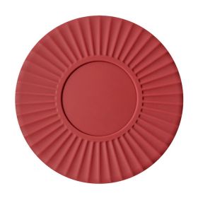 Non-slip Silicone Dining Table Placemat (Color: Red)