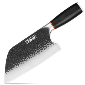 Meat Cleaver Knife - 7.3 Inch High Carbon Stainless Steel, Cutting Slicing Vegetables- Professional Chopper Knife Qulajoy (size: Serbian Chef Knife)