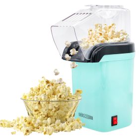 Popcorn Popper,  Hot Air Machine, 1200W Electric Popcorn  Maker (Color: Sea Green)