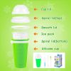 gSlushy Cup, Quick Frozen Magic, Double Layers, DIY Homemade Squeeze Icy Cup, Milk Shake, Smoothie