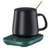 Cordless Coffee Mug Warmer,  Desk Auto, Auto Stop at 8Hrs, 3 Temperature Setting