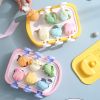 Ice Cream Mold, Silicone, Ice Lattice, Boat Shape, DIY Children's Ice Cream, Removable Silicone Popsicle Molds, Cute Ice Pops