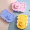 Ice Cream Mold, Silicone, Ice Lattice, Boat Shape, DIY Children's Ice Cream, Removable Silicone Popsicle Molds, Cute Ice Pops