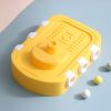 Ice Cream Mold, Silicone, Ice Lattice, Boat Shape, DIY Children's Ice Cream, Removable Silicone Popsicle Molds, Cute Ice Pops