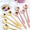 Flower Spoons, Decorative Shapes, 8Pcs Stainless Steel, Cute Spoons