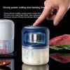 Mini Garlic Blender, Electric Small Garlic Blender,  Baby Food Processor, Strong Power